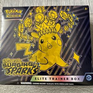Pokemon TCG Scarlet & Violet: Surging Sparks ETB Sealed Elite Trainer Box QTY
